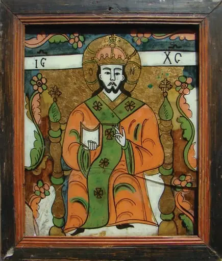 Iisus Hristos Mare Arhiereu și Învățător, tronând