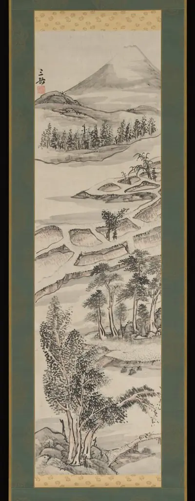 Mount Fuji, by Ike no Taiga