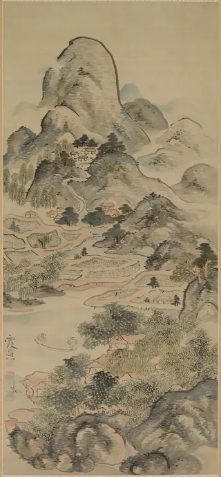 Fishing in Springtime, Ike Taiga