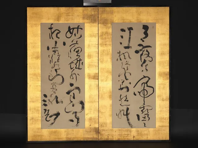 池大雅書   「楓橋夜泊」屏風|"Maple Bridge Night Mooring"