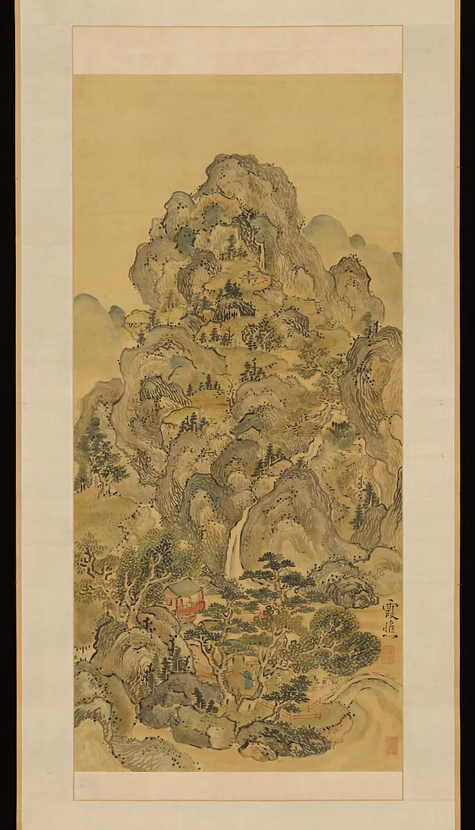Untitled, by Ike Taiga, ink, 1749