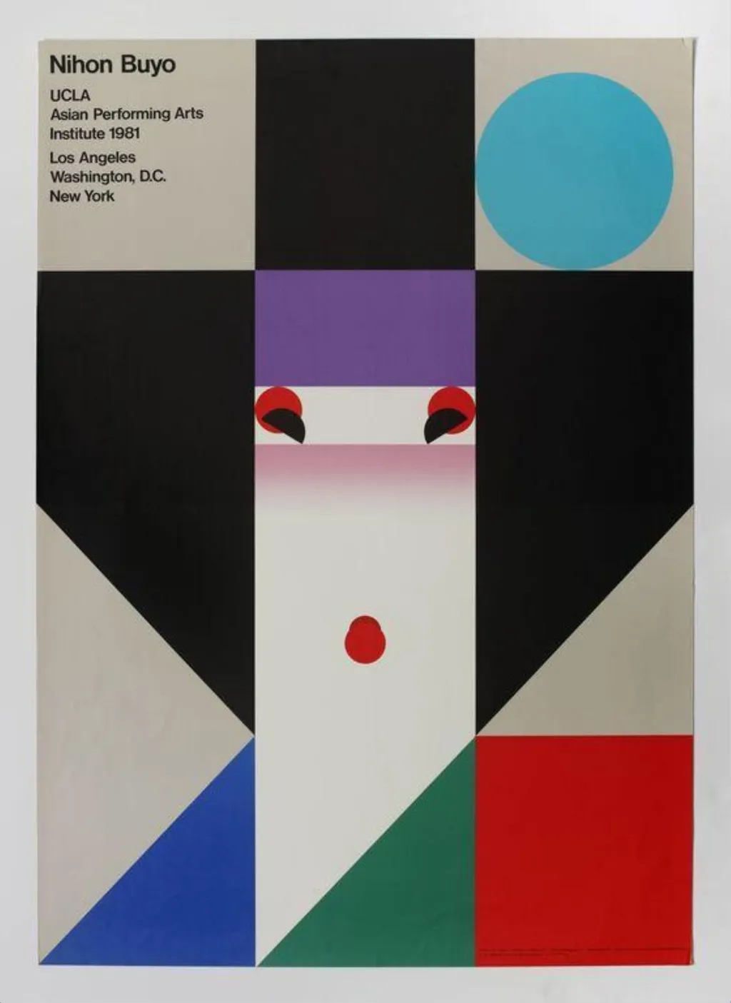 Nihon Buyo, by Ikko Tanaka, 1981