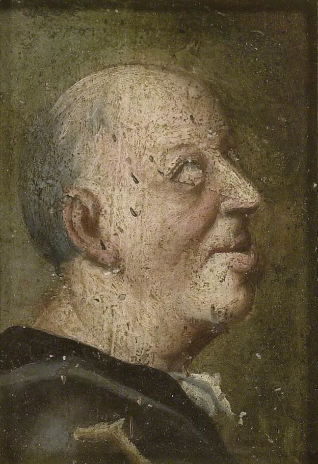 Head of Francesco Tiezzo, by Il Pordenone, oil, 1521