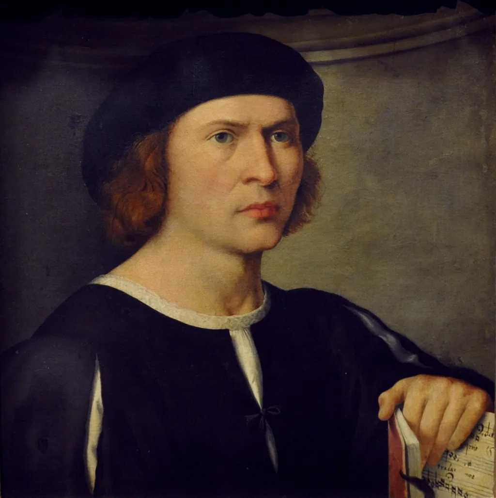 Portrait of a Musician, by Il Pordenone, unspecified, 1517