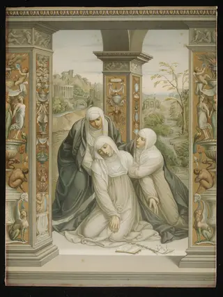 Vision and Swoon of St Catherine