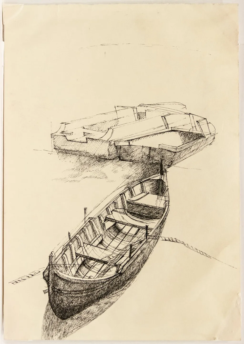 Bărci, by Ileana Ploscaru, 1950
