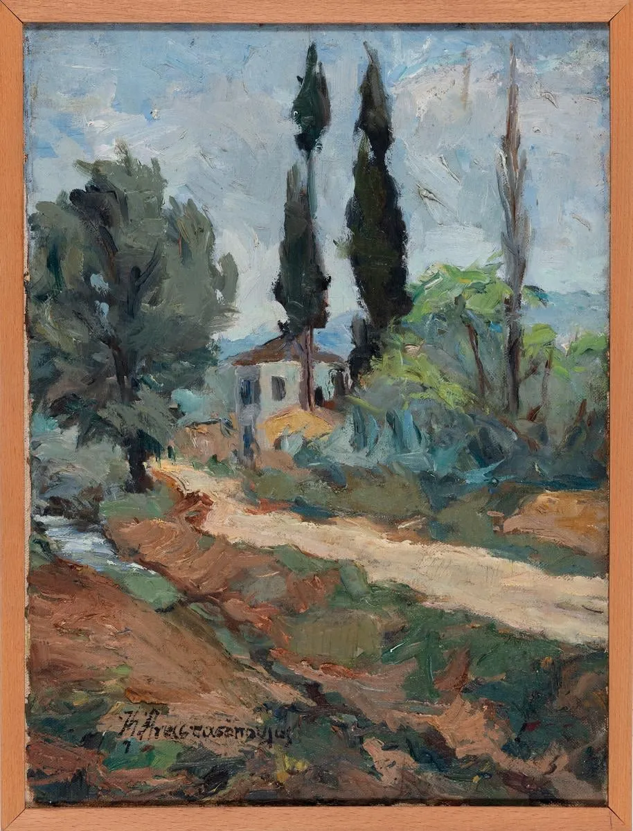 Landscape, by Ilias Anastasopoulos, unspecified