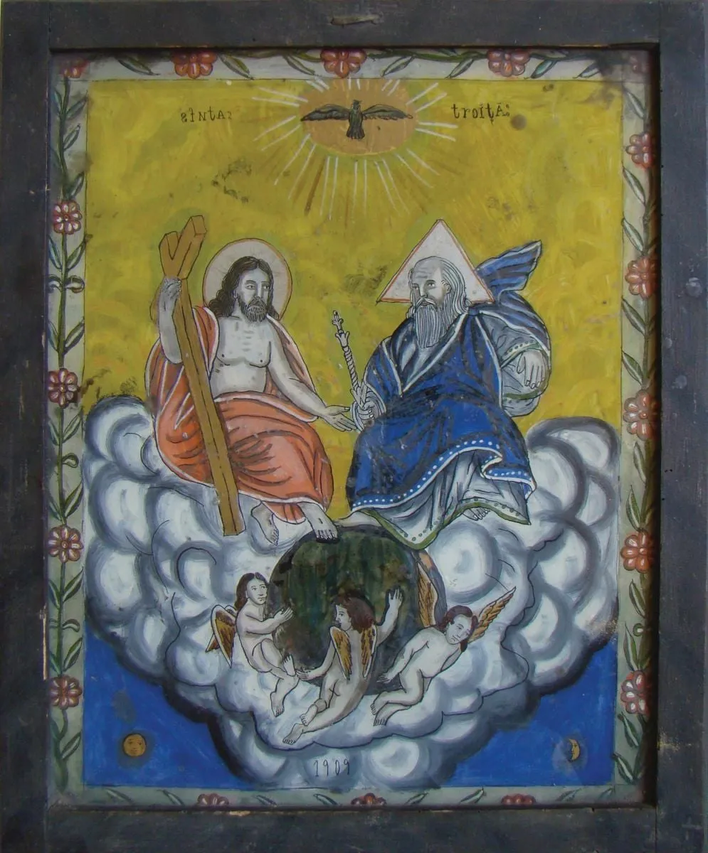 Sf. Treime nou-testamentară, by Ilie I Poienaru, unspecified, 1909