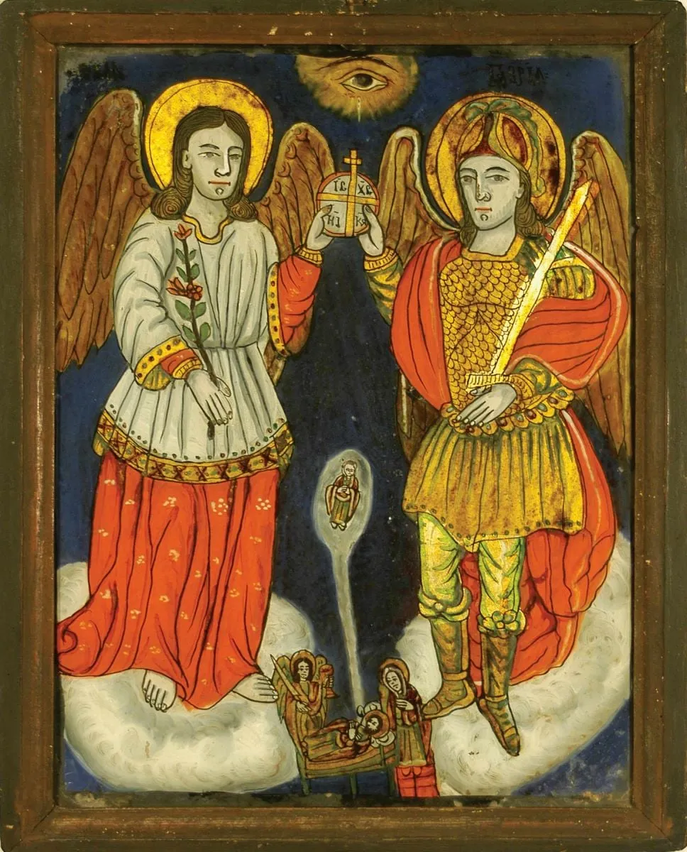 Arhanghelii Mihail și Gavriil, by Ilie II Poienaru