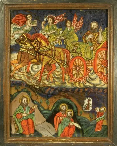 Răpirea la cer a Sfântului Ilie, by Ilie II Poienaru