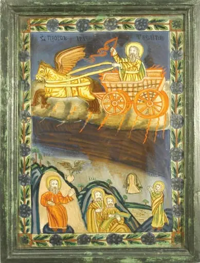 Răpirea la cer a Sfântului Ilie, by Ilie Poienaru