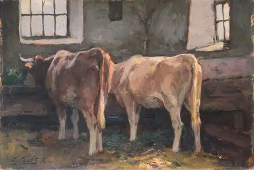 Colț de grajd, by Illés Aladár Edvi