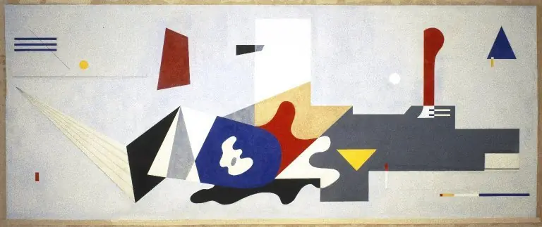 Untitled, From the Williamsburg Housing Project Murals, by Ilya Bolotowsky