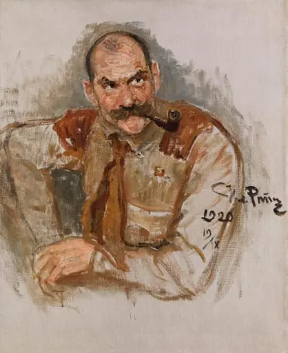 A. Gallen-Kallelan muotokuva, by Ilya Repin