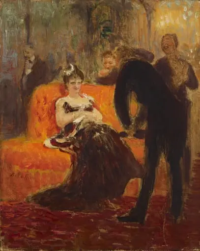 Adelina Patti, harjoitelma, by Ilya Repin