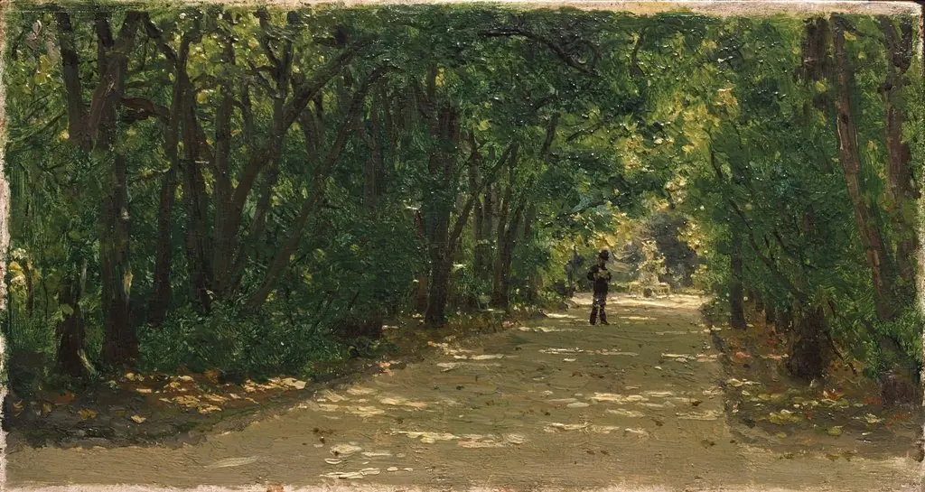 Álea no parque, by Ilya Repin