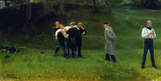 Duel, by Ilya Repin, 1898