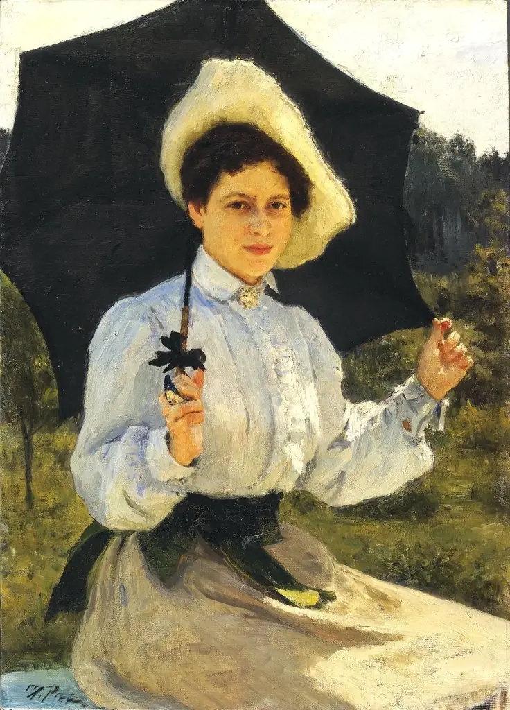 In the sun, by Ilya Repin