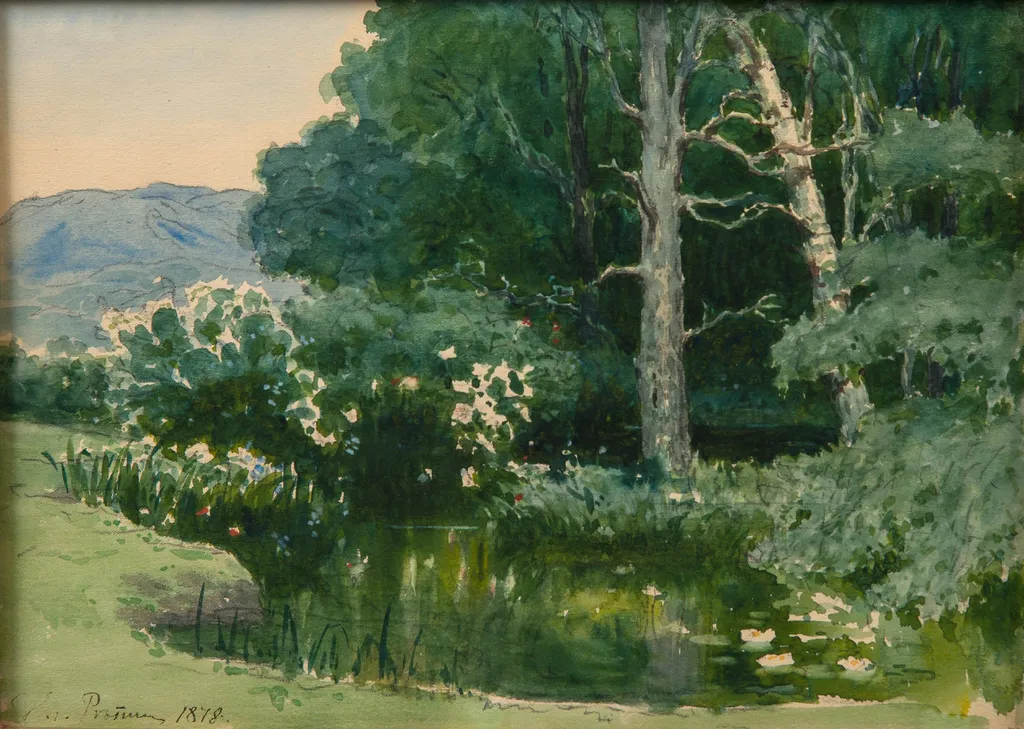 Metsälampi, by Ilya Repin