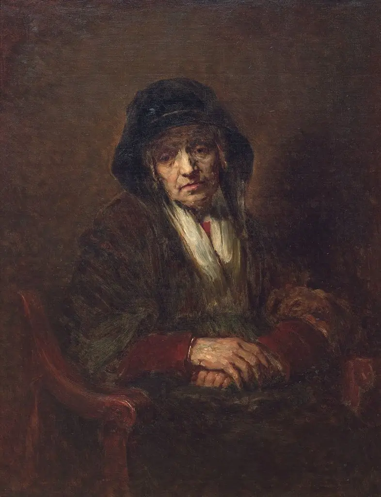 Old woman, by Ilya Repin