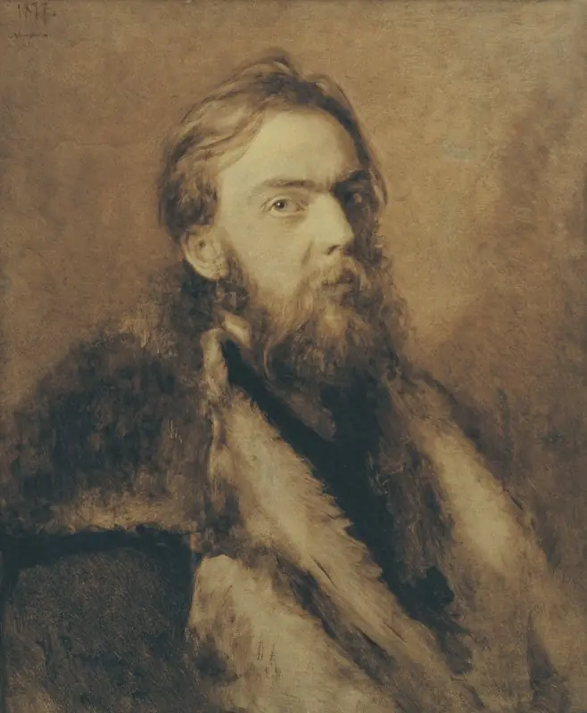 Portrait de Mykola Ivanovich Murashko, by Ilya Repin, 1889