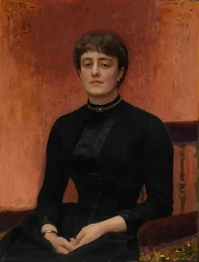 Taiteilija Jelizaveta Zvantsevan muotokuva, by Ilya Repin