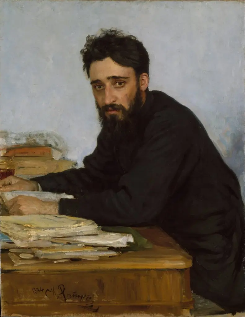 Vsevolod Mikhailovich Garshin (1855–1888), by Ilya Repin