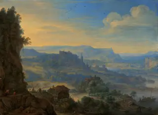 Imaginary River Landscape, by Herman Saftleven