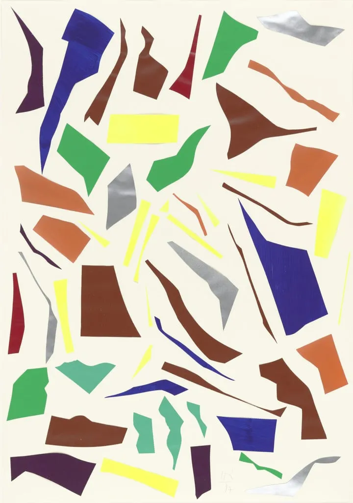 Untitled, by Imi Knoebel, paint, 1978