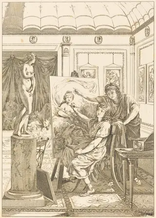 Imitation d'anacreon: Le portrait d'iris
