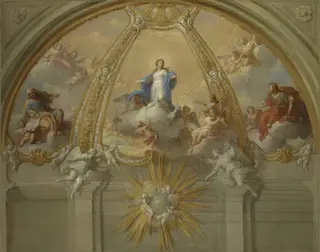 Immaculate Conception, by Placido Costanzi