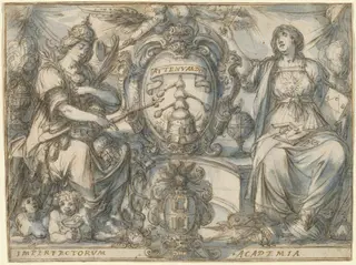 Imperfectorum Academia (Academy of the Imperfects), by Claude Deruet