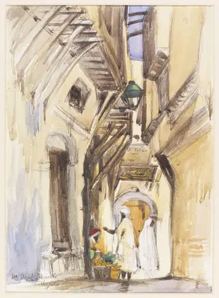 In Arab Quarter Algiers