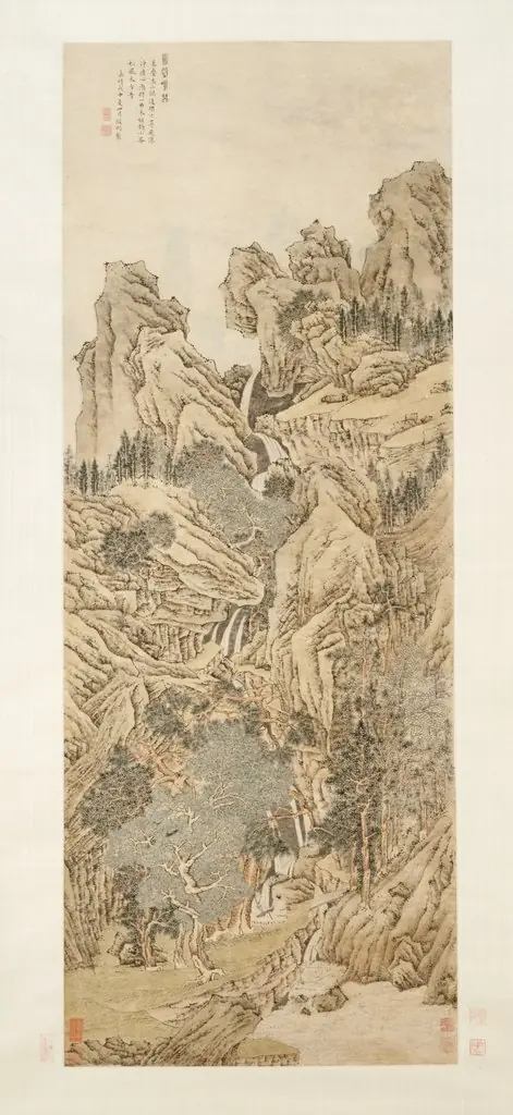 In the style of Wen Zhengming