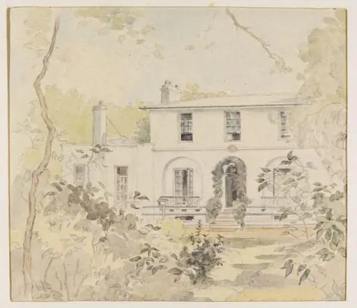 Keats House, Hampstead, by Ina Sheldon Williams