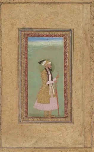Portrait of a Prince with a Ruby, by Indian 18th Century