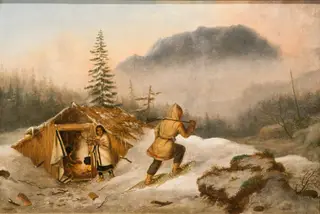 Indian Hunter and His Family