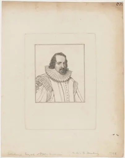 Sir Francis Bacon, by Innocenzo Geremia