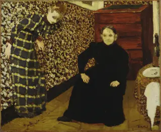 Interior Mother and Sister of the Artist