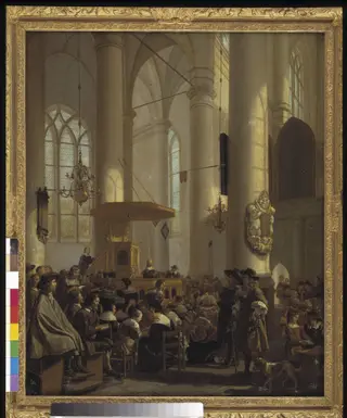 Interior of a Dutch Church