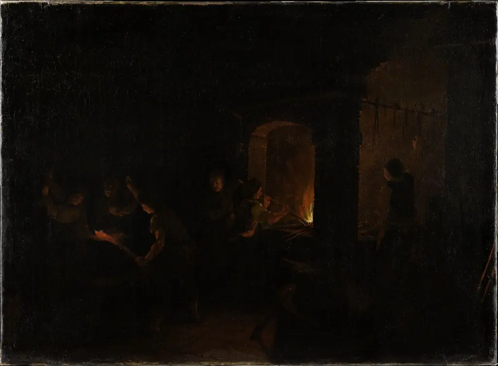 Interior of a Forge