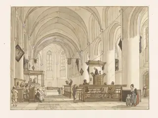 Interior of st-laurentiuskerk, Vierlingsbeek