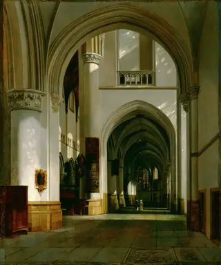 Interior of the Grote Kerk, Haarlem