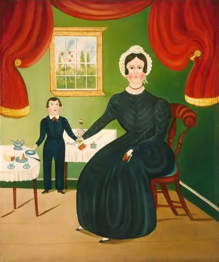 Interior Scene, 1840