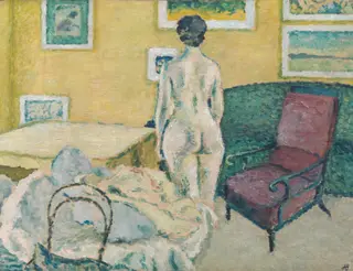 Interior with Standing Nude