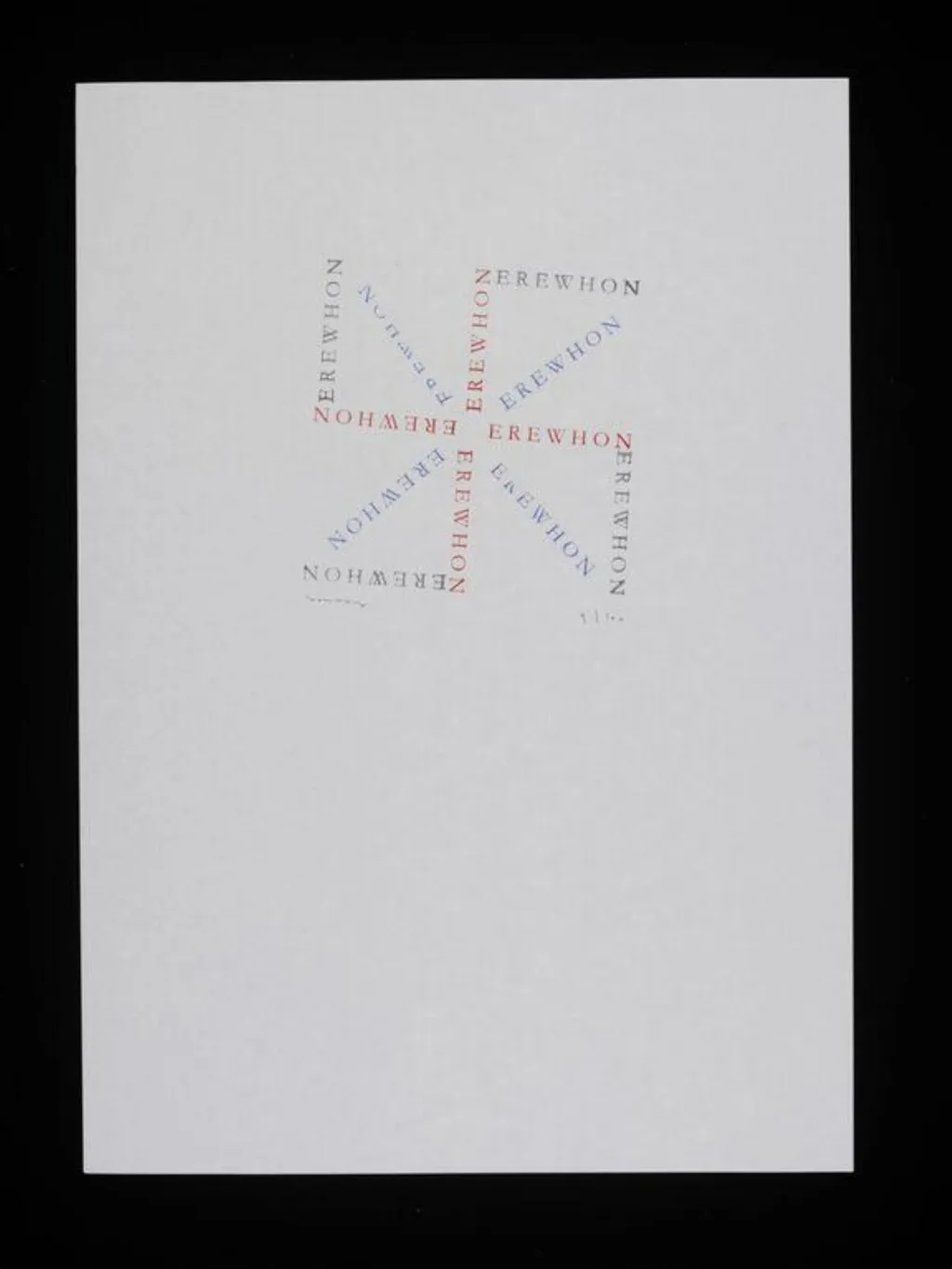 Erewhon (A New Flag for the 51st State of America), by Inventory, 2007