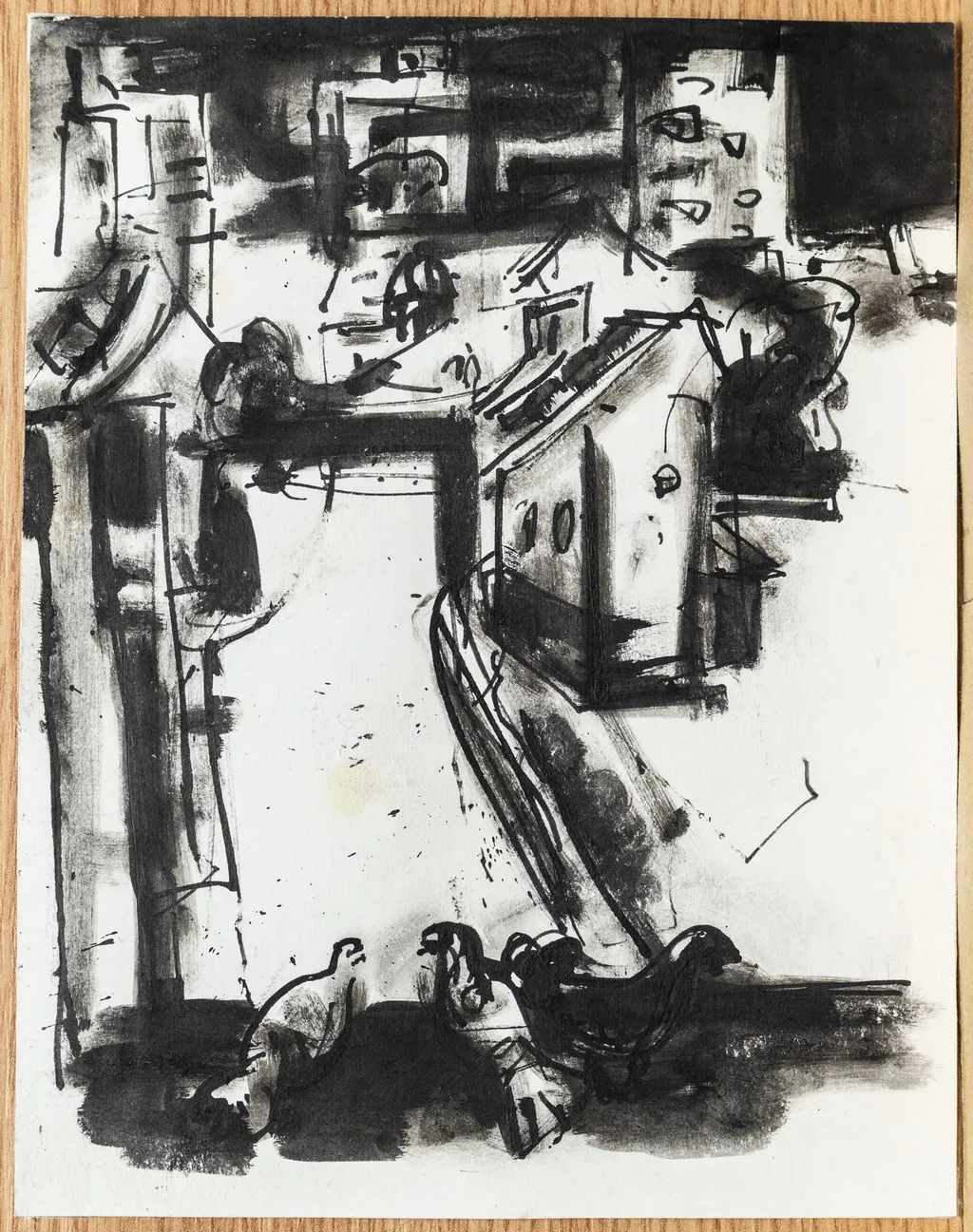 Desen numărul 20, by Ioan Petrovici, 1950