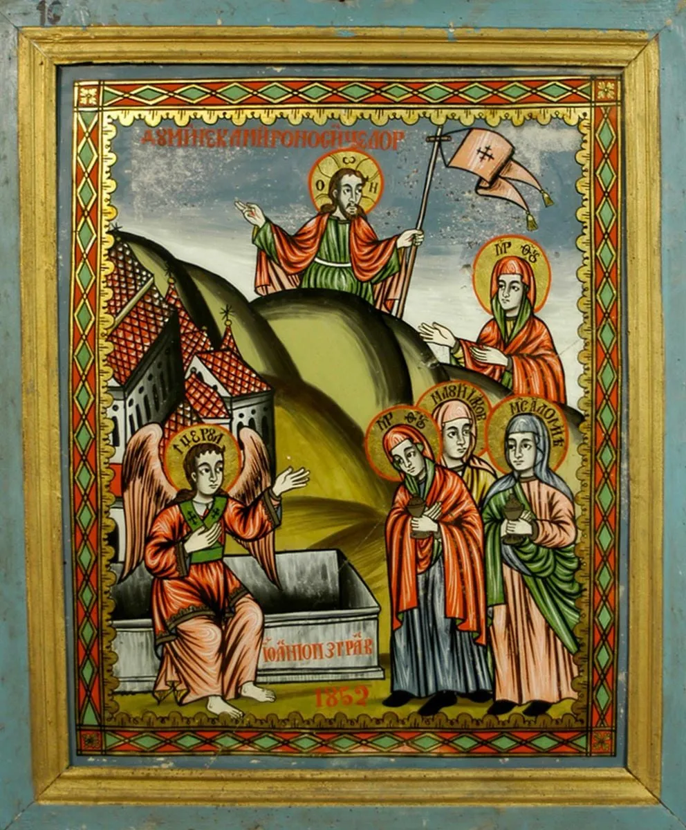 Duminica Mironosițelor, by Ioan Pop de la Făgăraș, unspecified, 1852