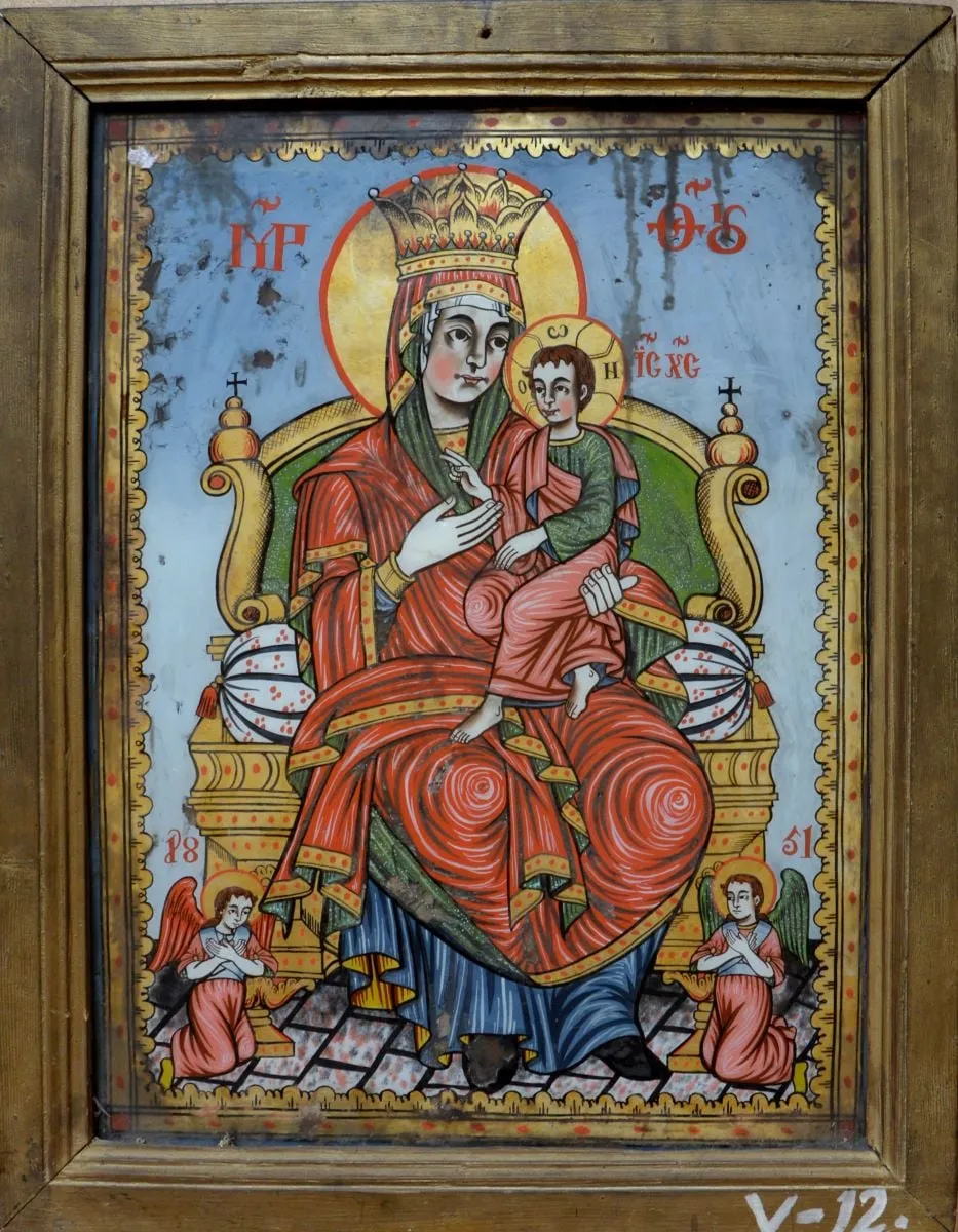 Maica Domnului cu Pruncul, by Ioan Pop de la Făgăraș, unspecified, 1851