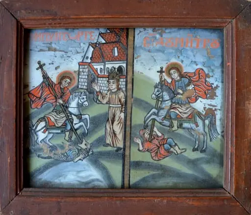 Sfinții Gheorghe și Dumitru, by Ioan Pop de la Făgăraș